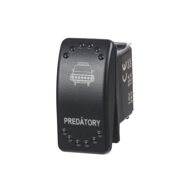 Rocker spínač PREDÁTORY 12/24V (47111) AKCE