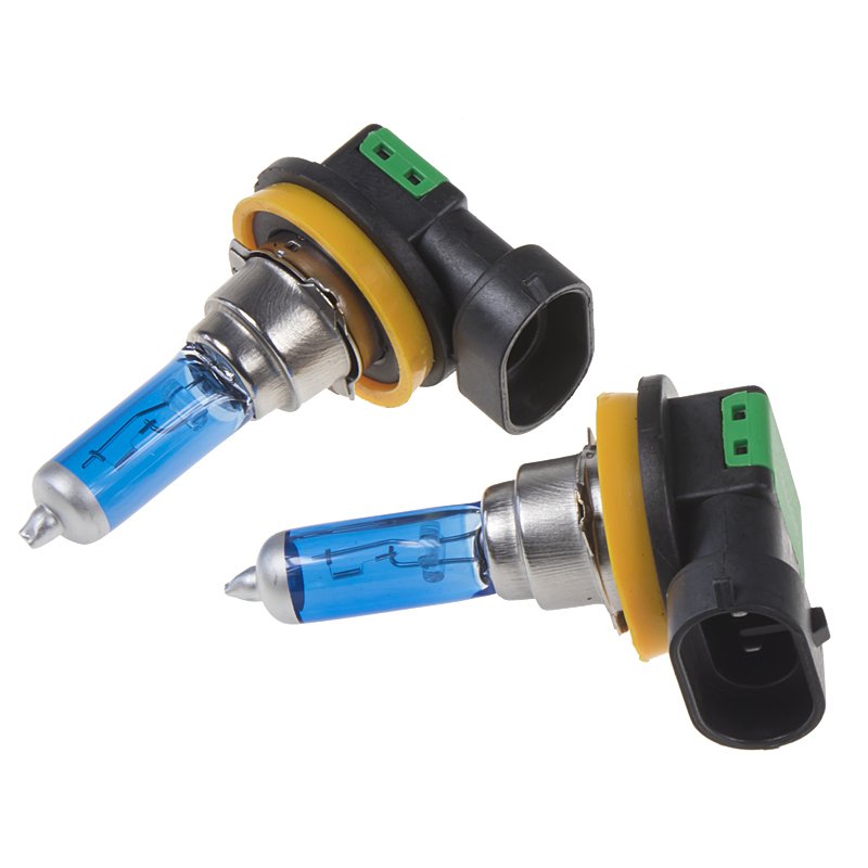 Halogen. žárovka 12V s paticí H16, Blue white 4300K (912H16B) 2ks