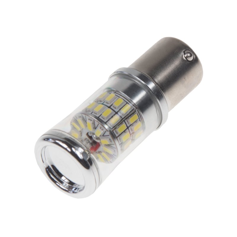 TURBO LED 12-24V s paticí BAU15S, 48W bílá (95T-BAU15S-48W) 2 ks
