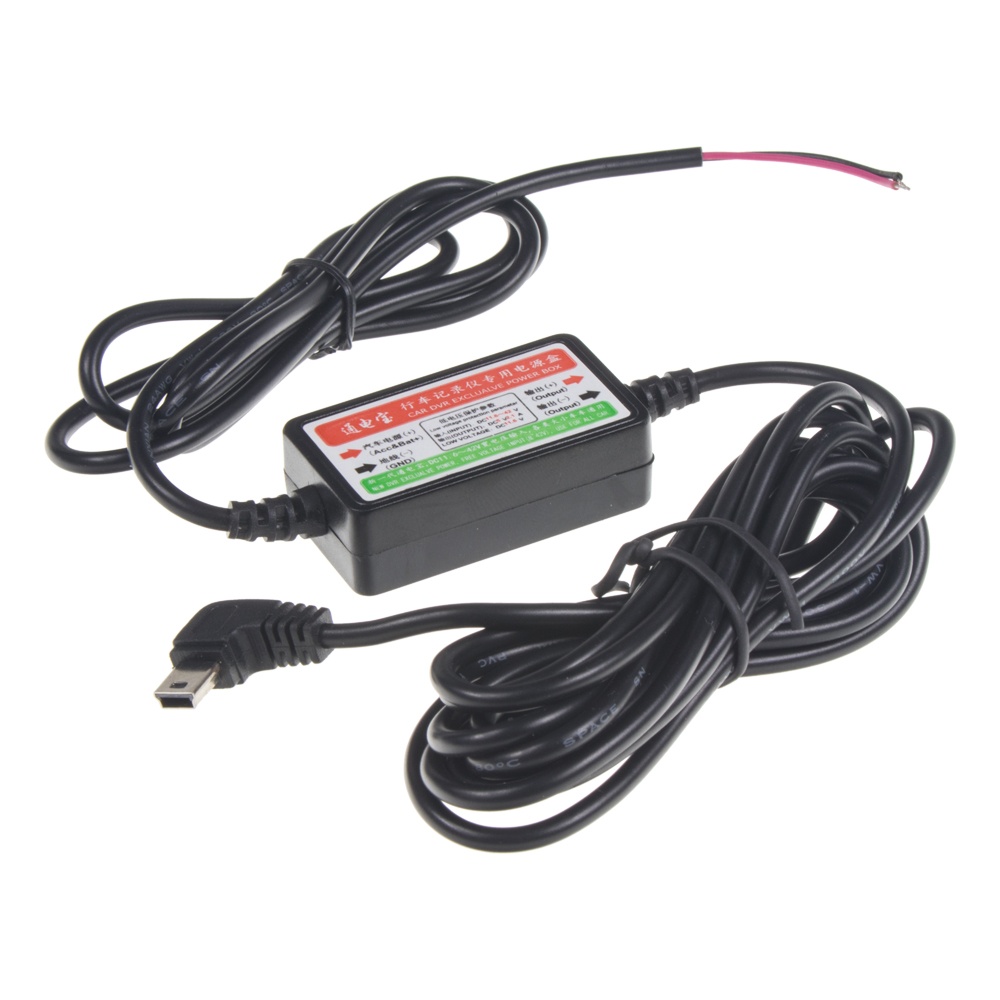 Měnič napětí 12-24/5V, 2,1A Mini USB (34151)