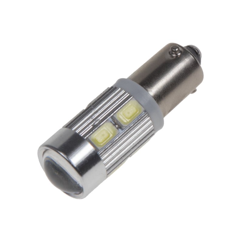 LED BAX9s bílá, 12-24V, 10LED/5730SMD (95404) 2 ks