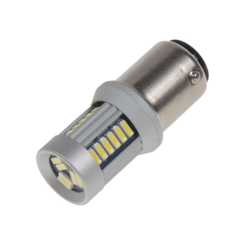 LED BAY15d (dvouvlákno) bílá, 12-24V, 30LED/4014SMD (951401) 2 ks