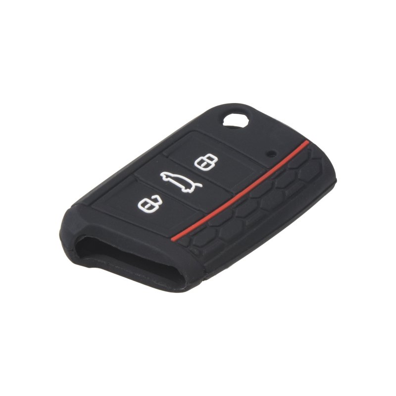 Silikonový obal pro klíč VW 3-tlačítkový, černý (481VW106blaV2) (zvětšit obrázek)