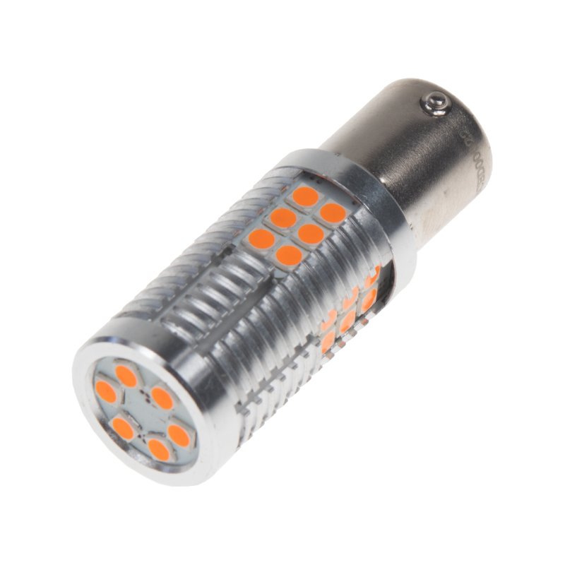 LED BAU15s oranžová, 12-24V, 30LED/3030SMD (951204ora) 2 ks