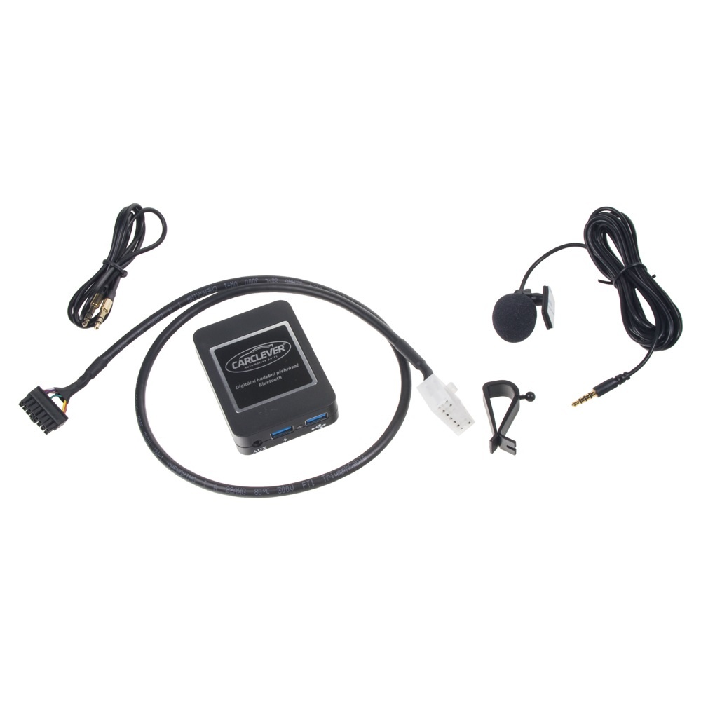 CARCLEVER Hudební přehrávač USB/AUX/Bluetooth Toyota (5+7) (555TY001)