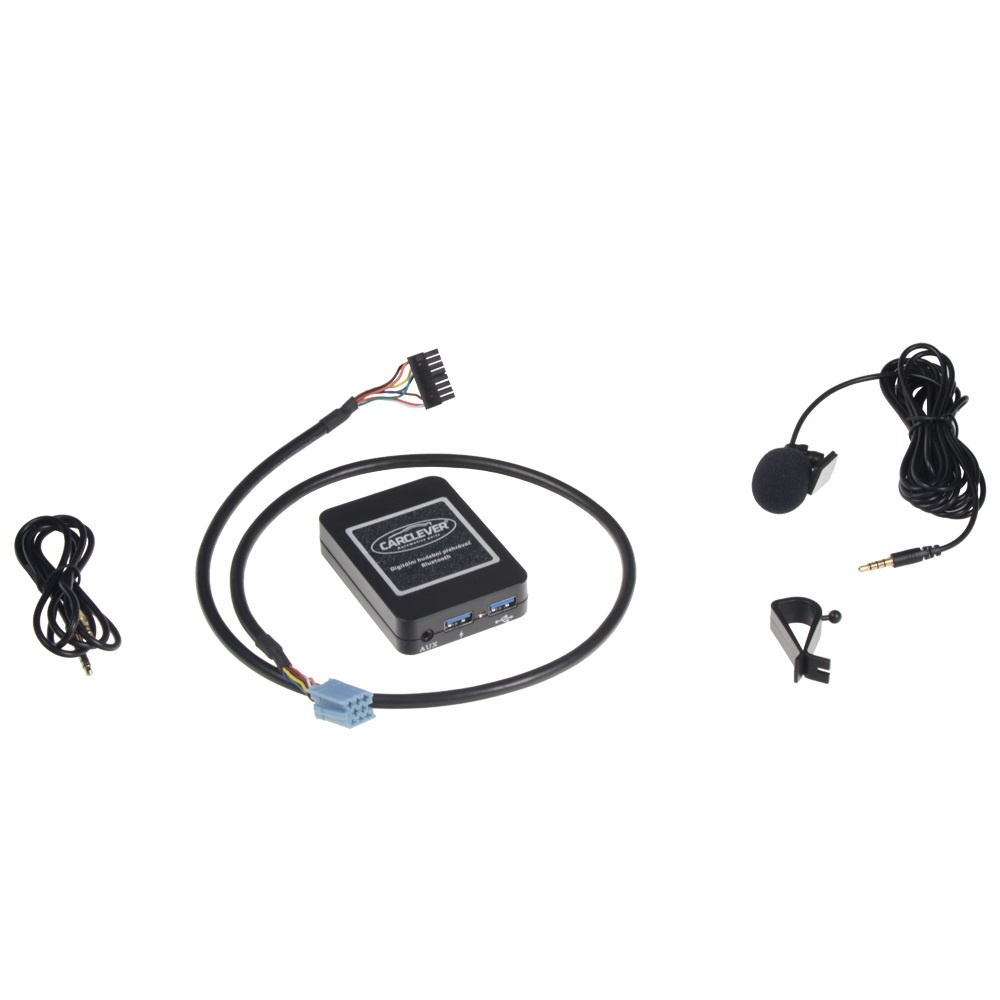 CARCLEVER Hudební přehrávač USB/AUX/Bluetooth Fiat/Alfa (555FA001) (zvětšit obrázek)