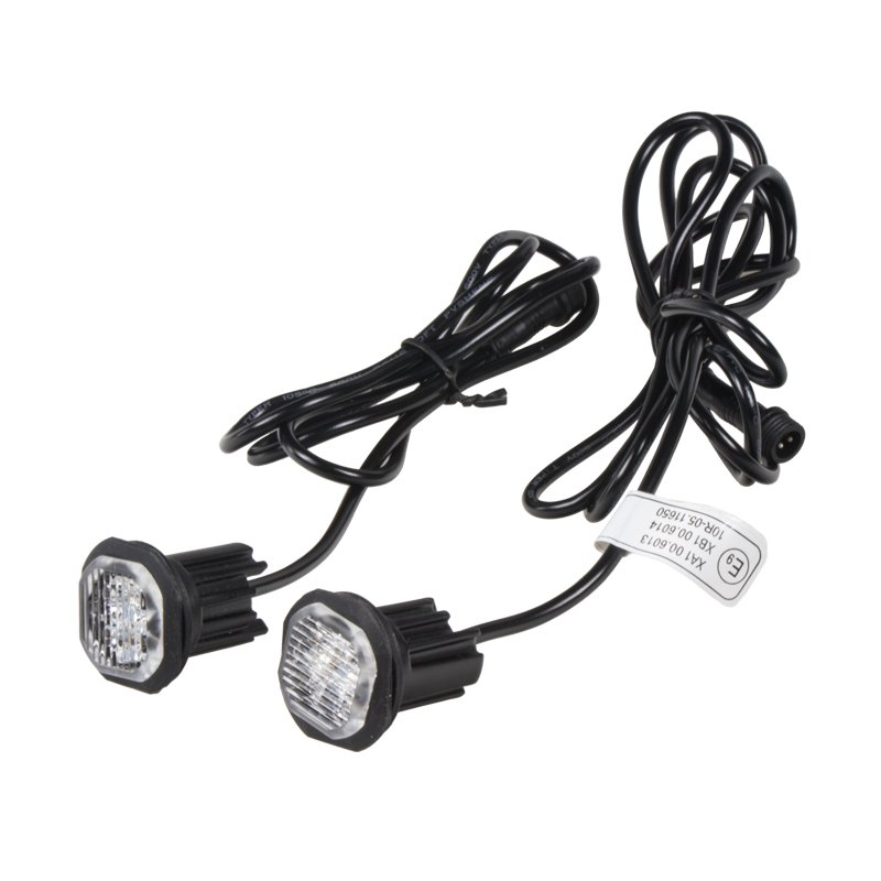 x  2x PROFI výstražné LED světlo vnější oranžové, 12-24V, ECE R65 (kf312)