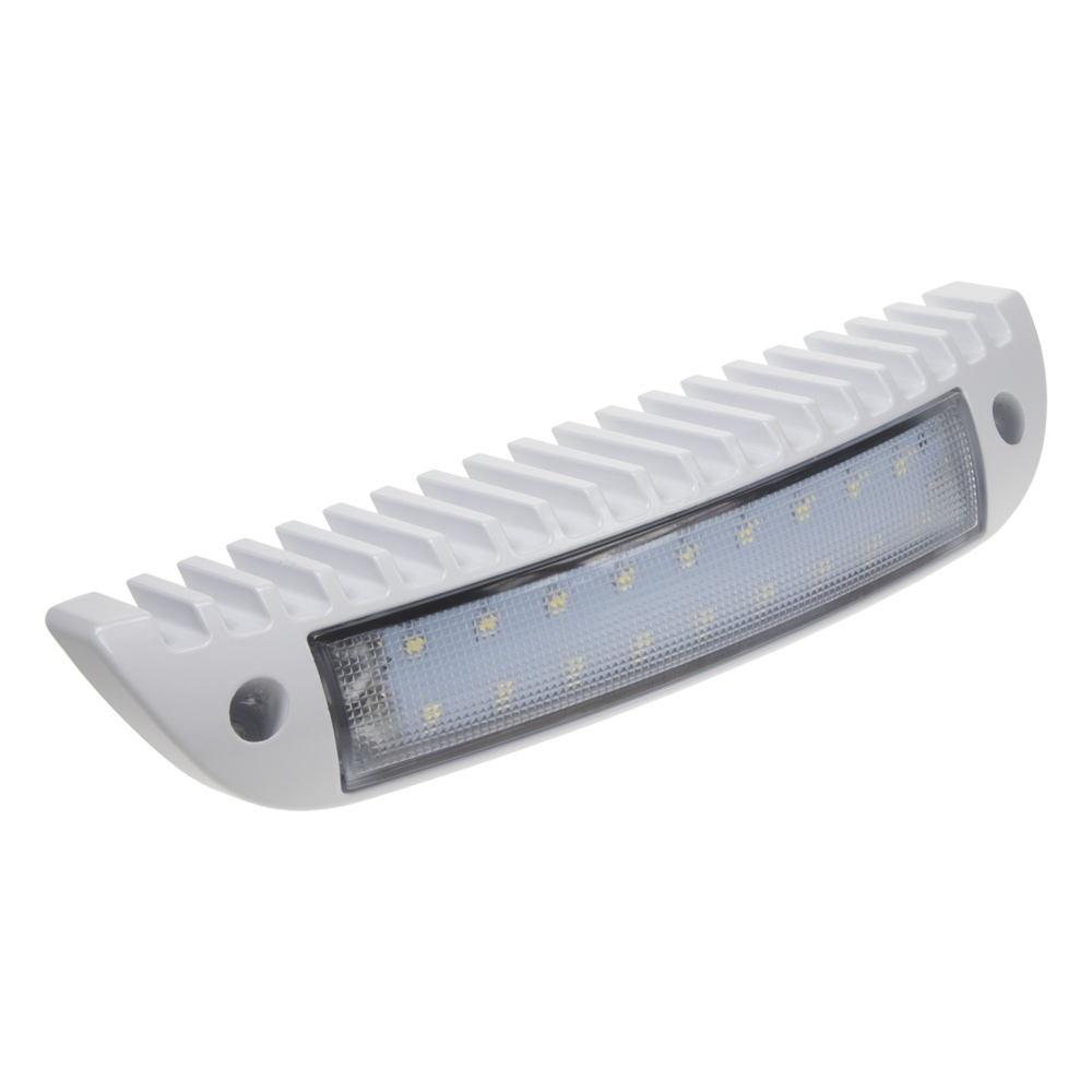 LED světlo nástěnné, bílé, 18x1W, 231x46x54mm, ECE R10 (wl-B830W)