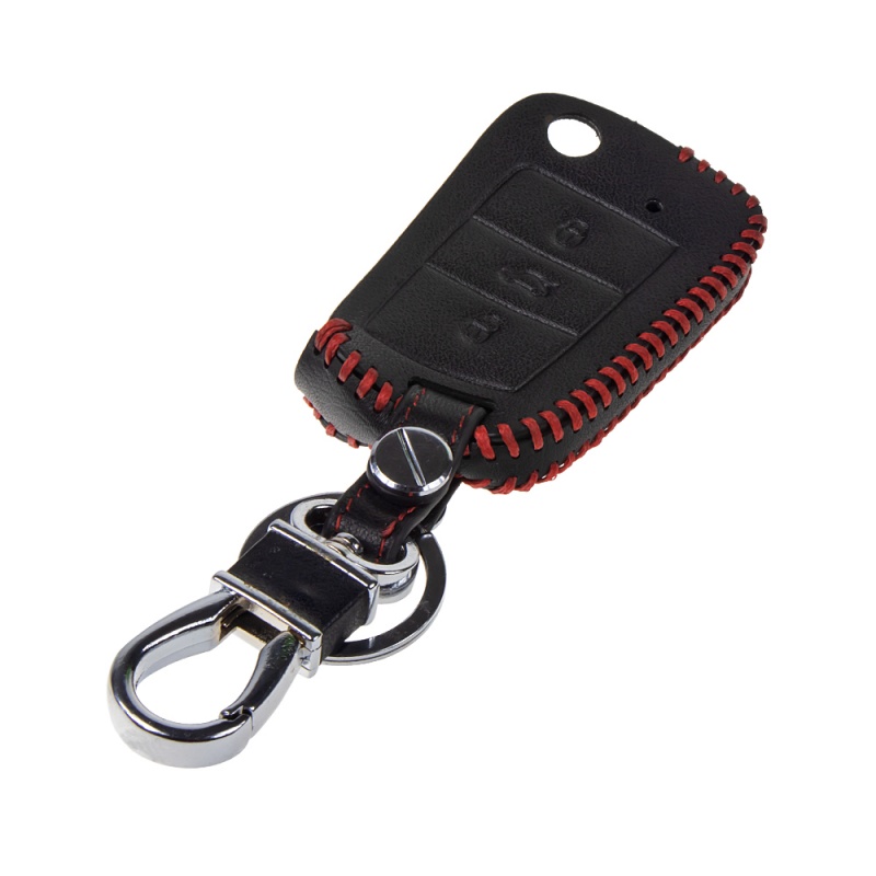 Kožený obal pro klíč VW 3-tlačítkový 2014- (482VW117) (zvětšit obrázek)