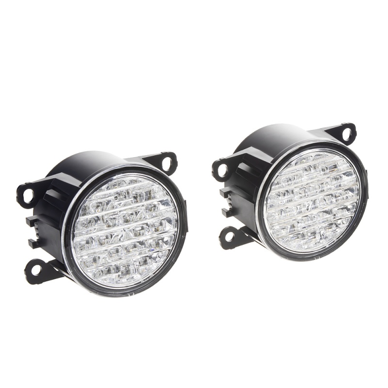 LED světla pro denní svícení, kulatá 90mm, ECE (drl90)