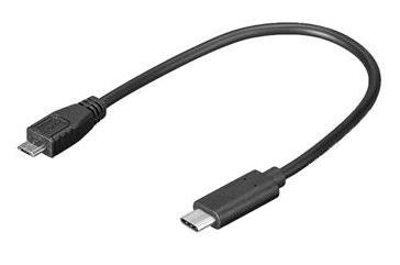 Kabelová redukce USB-C / microUSB pro montáž DVRB s microUSB do vozů Škoda (dvrbkabSK) NOVINKA (zvětšit obrázek)