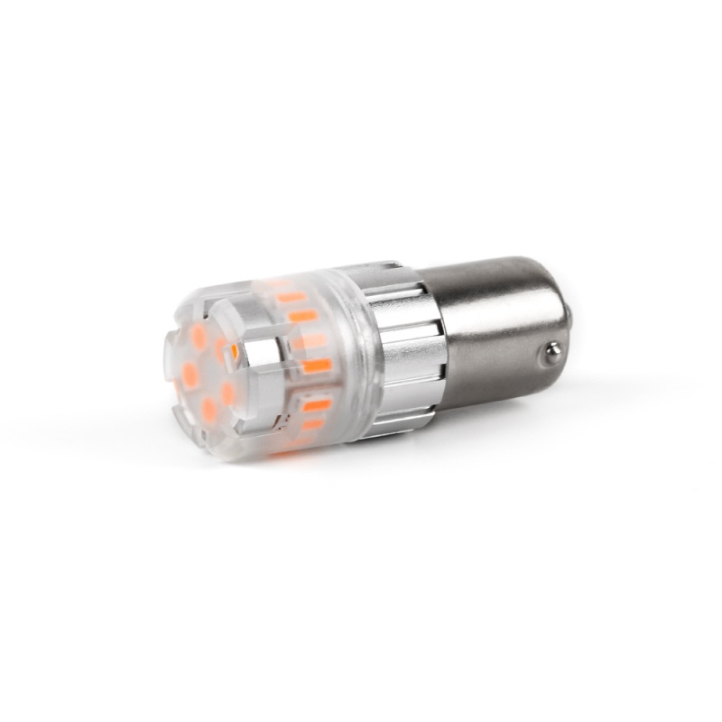 LED BAU15S oranžová, 12V, 23LED SMD (95AC003ora) 2 ks