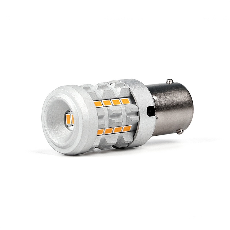 LED BAU15S oranžová, 12V, CAN-BUS, 26LED SMD (95AC008ora) 2 ks