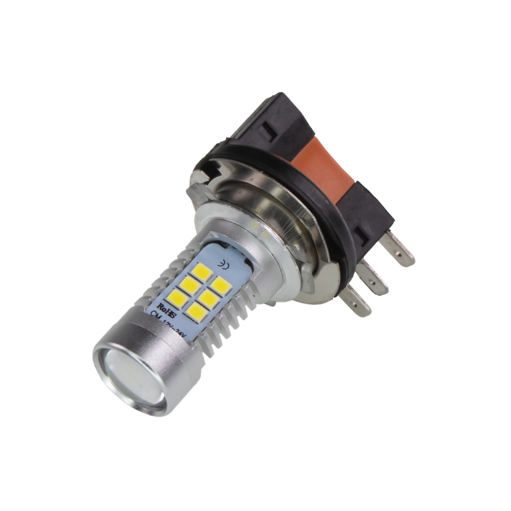 LED H15 bílá, 12V, 21LED/3030SMD (95H15-21) 2 ks