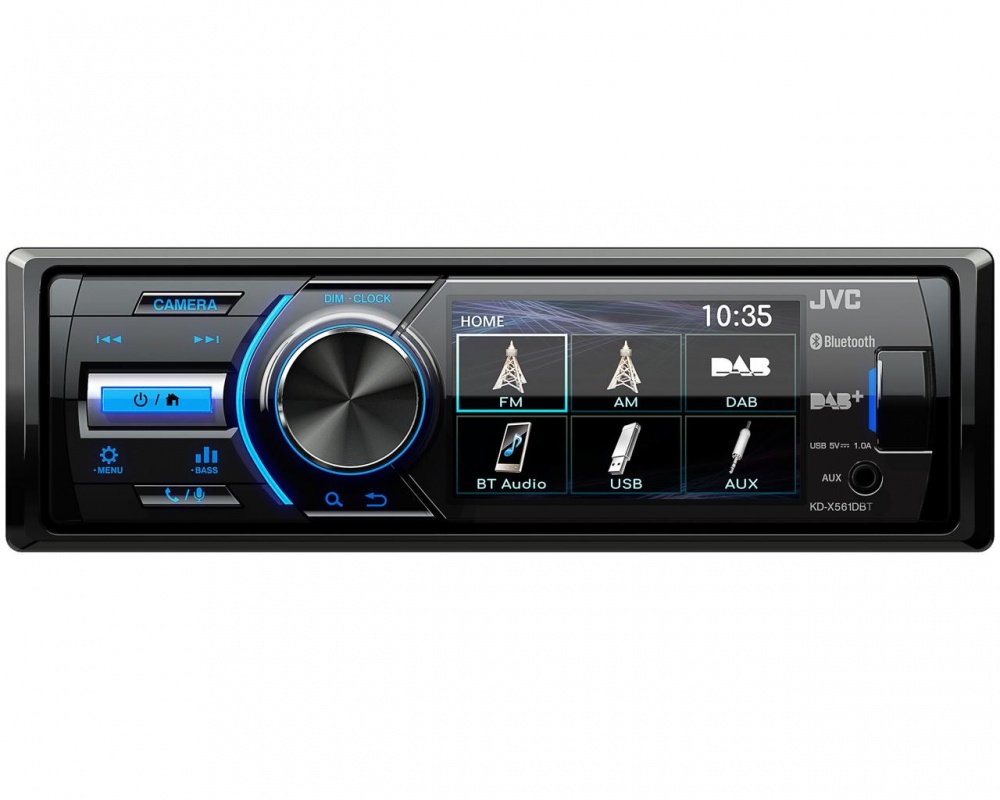 DAB / FM autorádio JVC KD-X561DBT