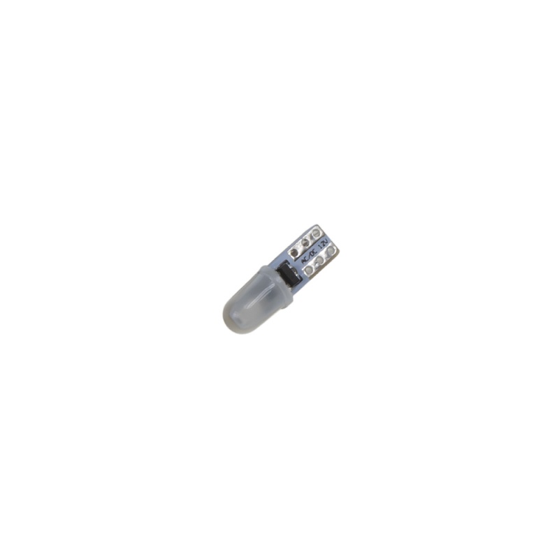 LED T5 modrá, 12V, 2LED/3014SMD (95183blu) 2 ks