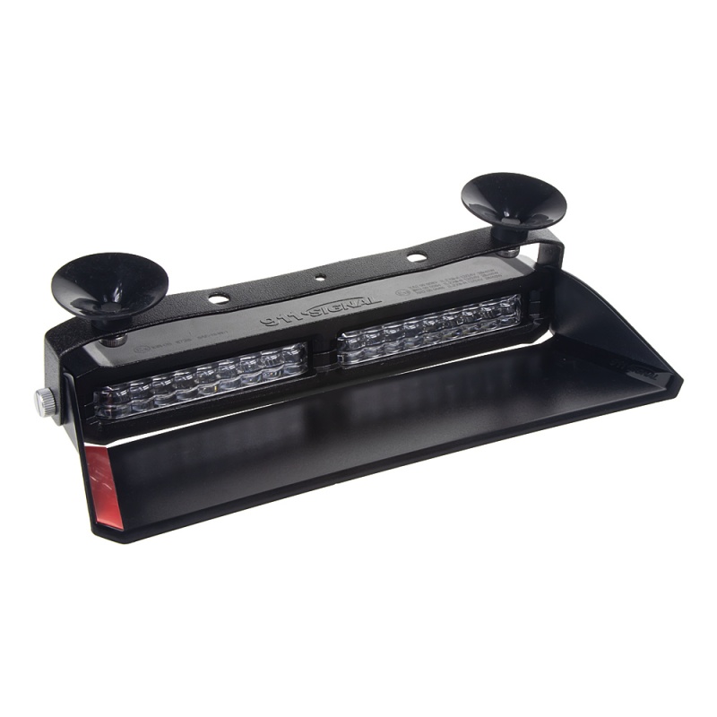 PROFI výstražné LED světlo vnitřní, 12-24V, modré nebo červené, ECE R65 (911-X9visorBLRE)