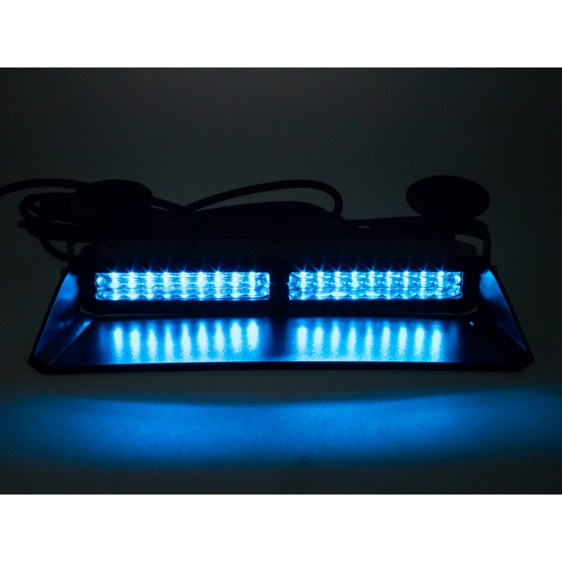 PROFI výstražné LED světlo vnitřní, 12-24V, modré, ECE R65 (911-X9visorBLU) (zvětšit obrázek)