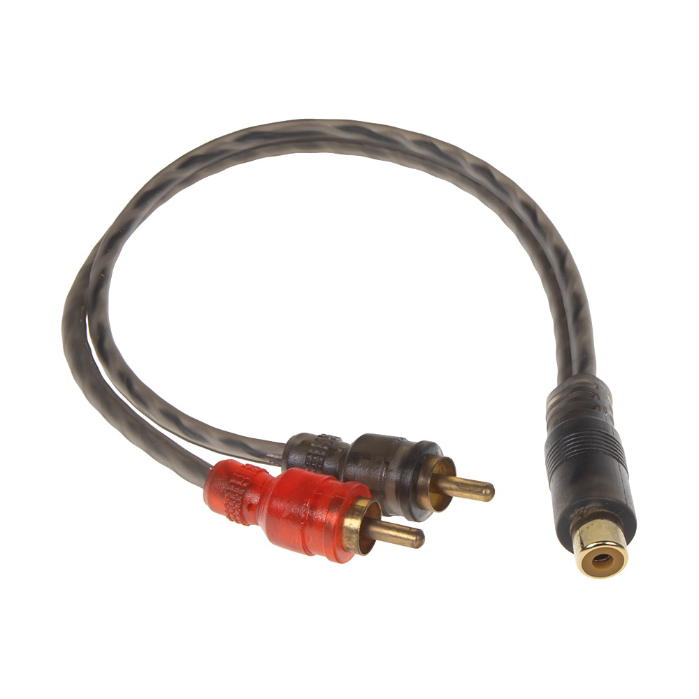 RCA Y audio kabel, 1x samice, 2x samec (PC1-52M)