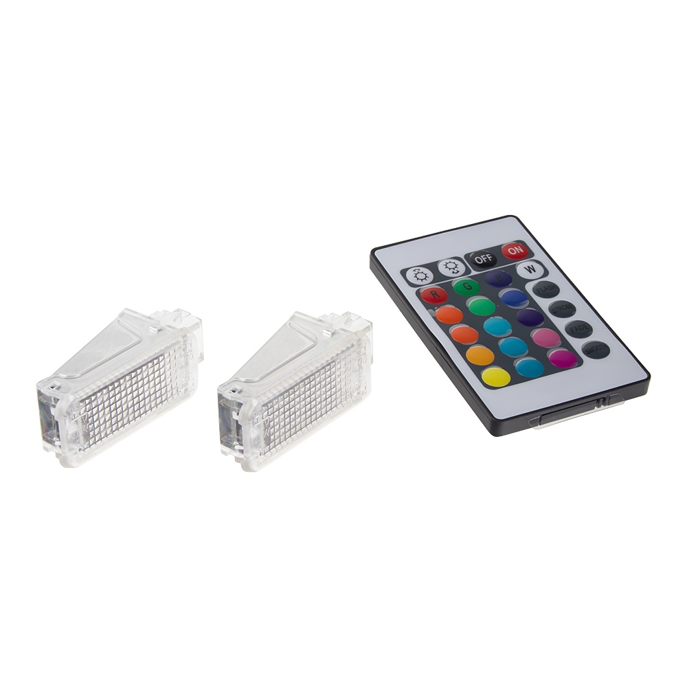 LED osvětlení interiéru VW, Audi, Seat, Škoda, Lamborghini, RGB (961vw03RGB)