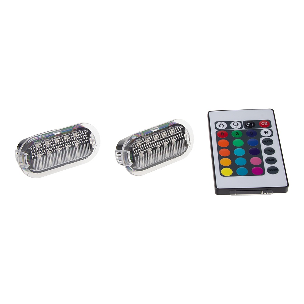 LED osvětlení interiéru VW, Seat, Škoda, RGB (961vw11RGB)