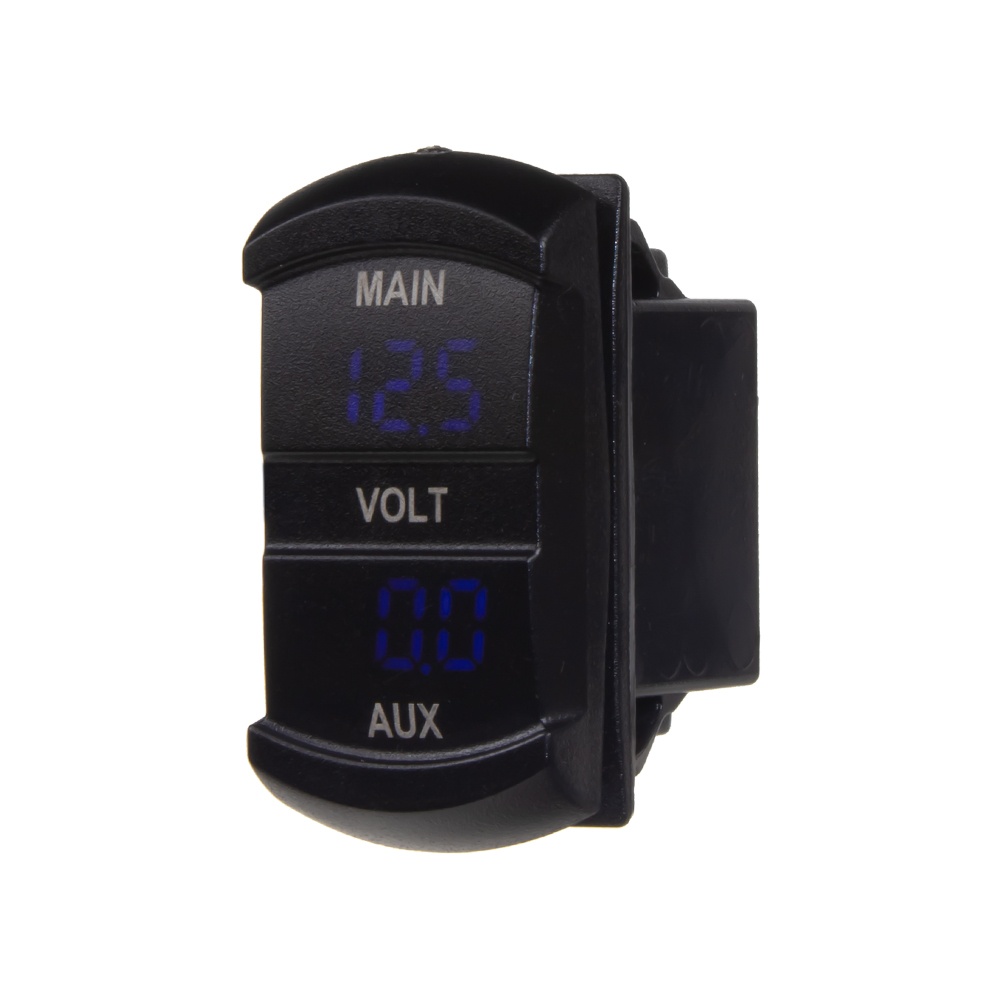 x Digitální voltmetr 10-60V, duální (34588)