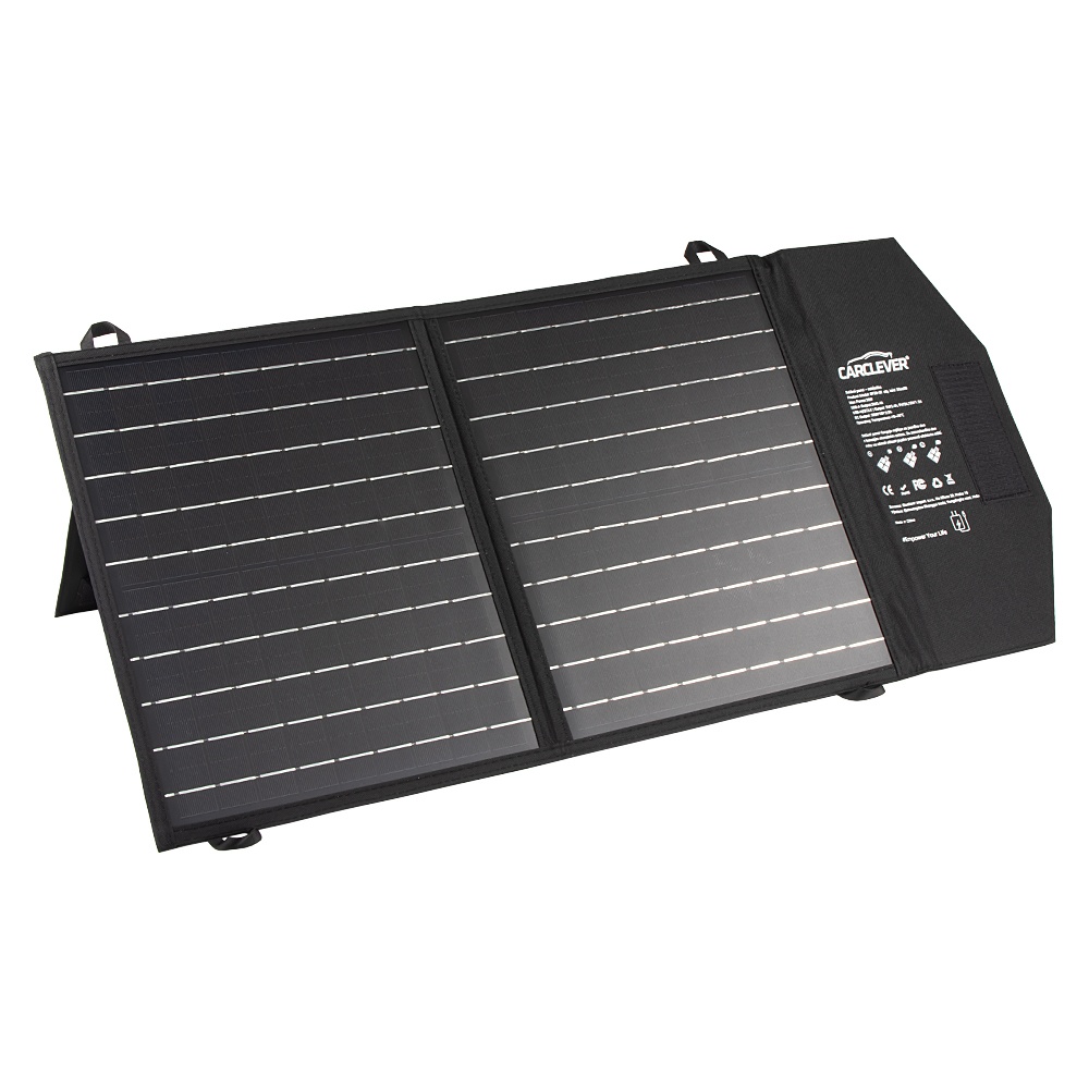 CARCLEVER Solární panel - nabíječka 30W (35so30) NOVINKA (zvětšit obrázek)