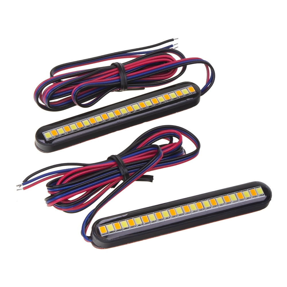 LED dynamické blinkry + denní svícení pro motocykly (96MO09YW)