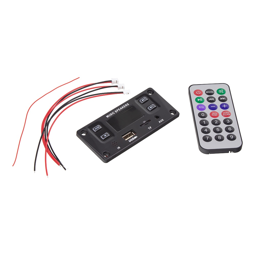 Bluetooth/MP3/FM přehrávač do panelu se zesilovačem (80566)
