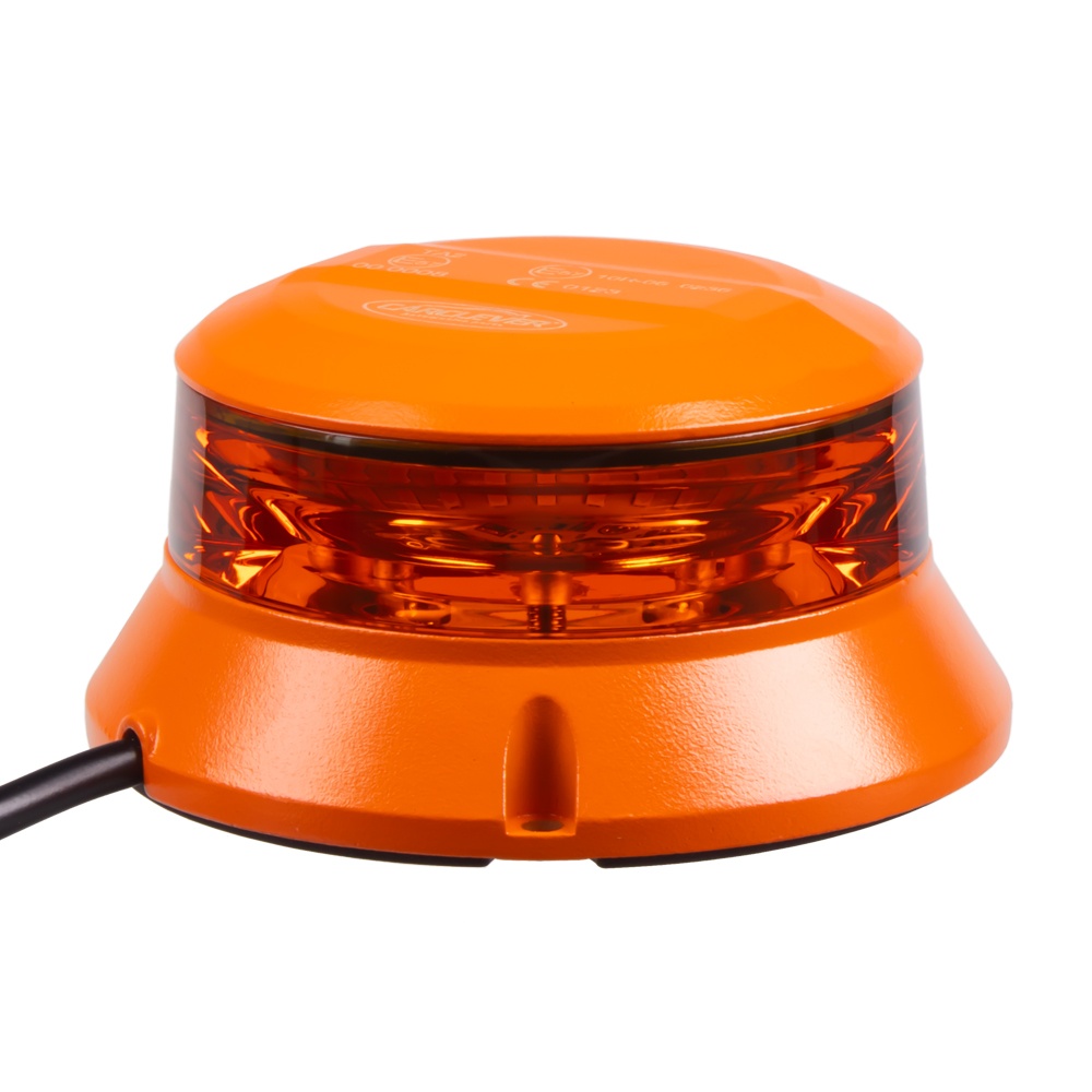 CARCLEVER Robustní oranžový LED maják, oranž.hliník, 36W, ECE R65 (wl402)