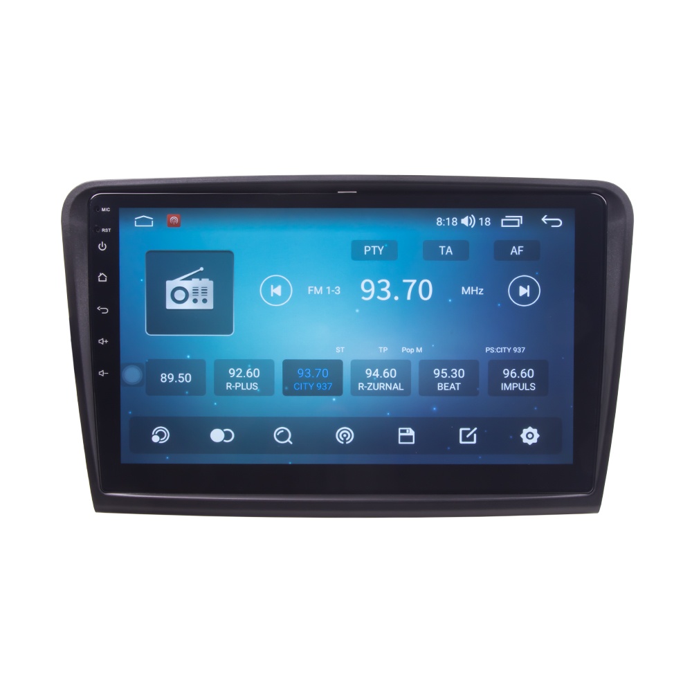 CARCLEVER Autorádio pro Škoda Superb 2008-2015 s 10,1 LCD, Android, WI-FI, GPS, CarPlay, 4G, Bluetooth,2x USB (80880A4) NOVINKA (zvětšit obrázek)