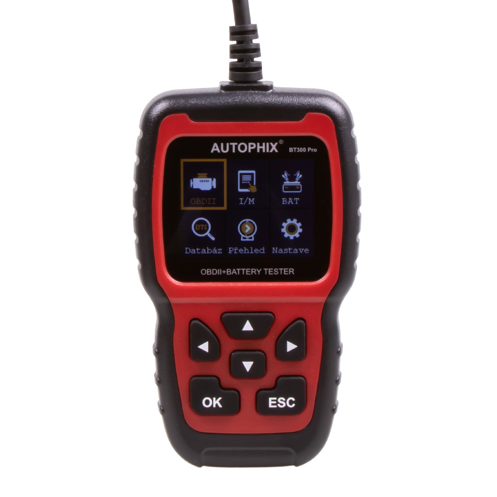 Tester akumulátorů/univerzální autodiagnostika Autophix BT300PRO (35801obd)