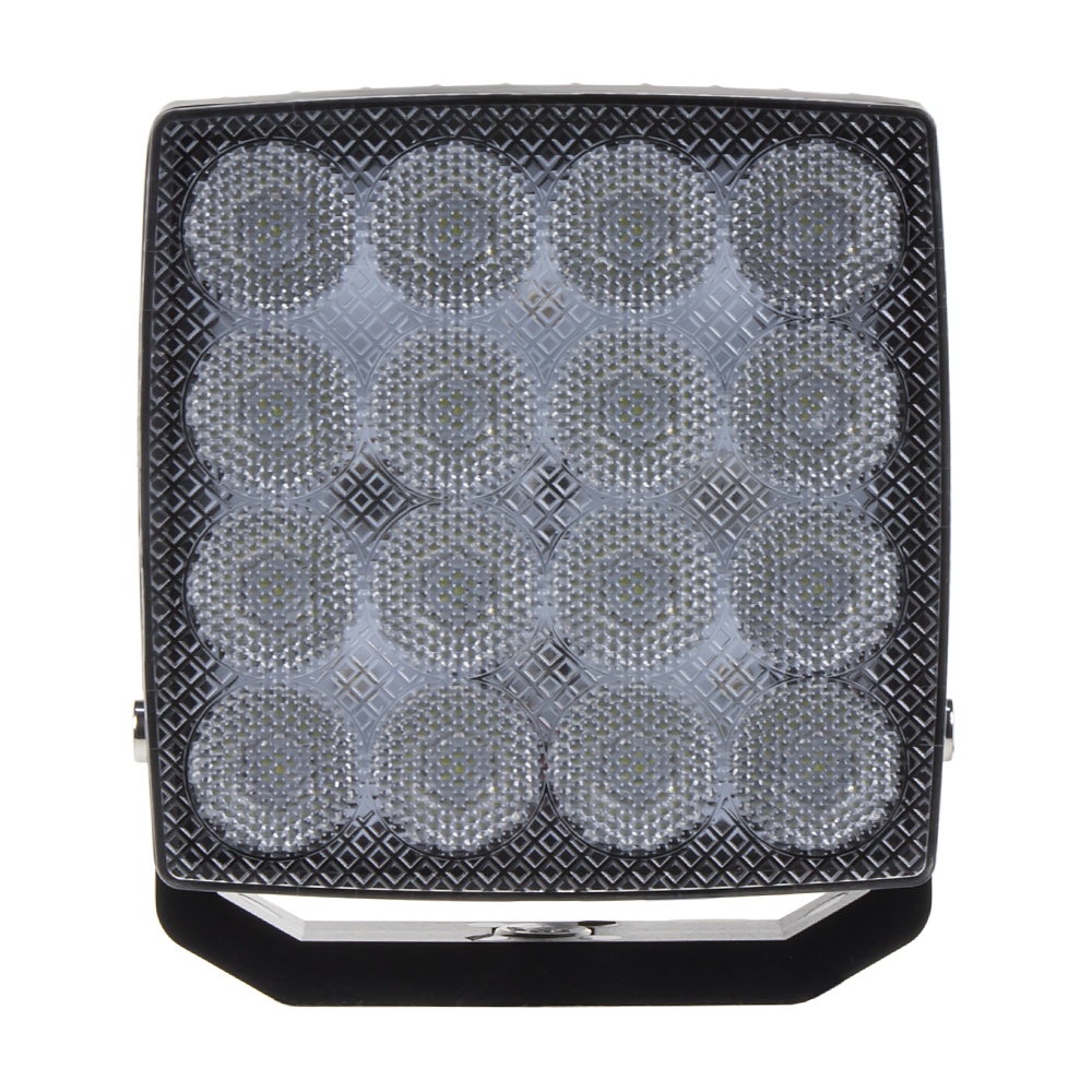 LED světlo čtvercové, 16x3W, 110x110mm, ECE R10 (wl-448)