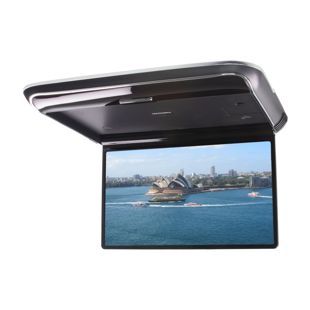 Stropní LCD monitor 13,98 s OS. Android USB/HDMI/IR/FM, dálkové ovládání se snímačem pohybu, černý (ds-139Acbl)