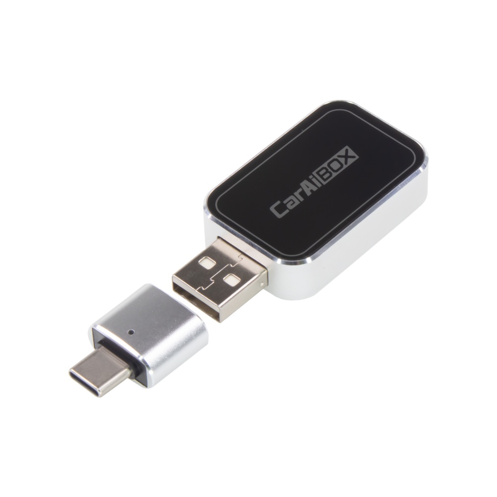 CARCLEVER Mini adaptér bezdrátový Apple CarPlay / Android Auto pro rádia OEM (808CP13)