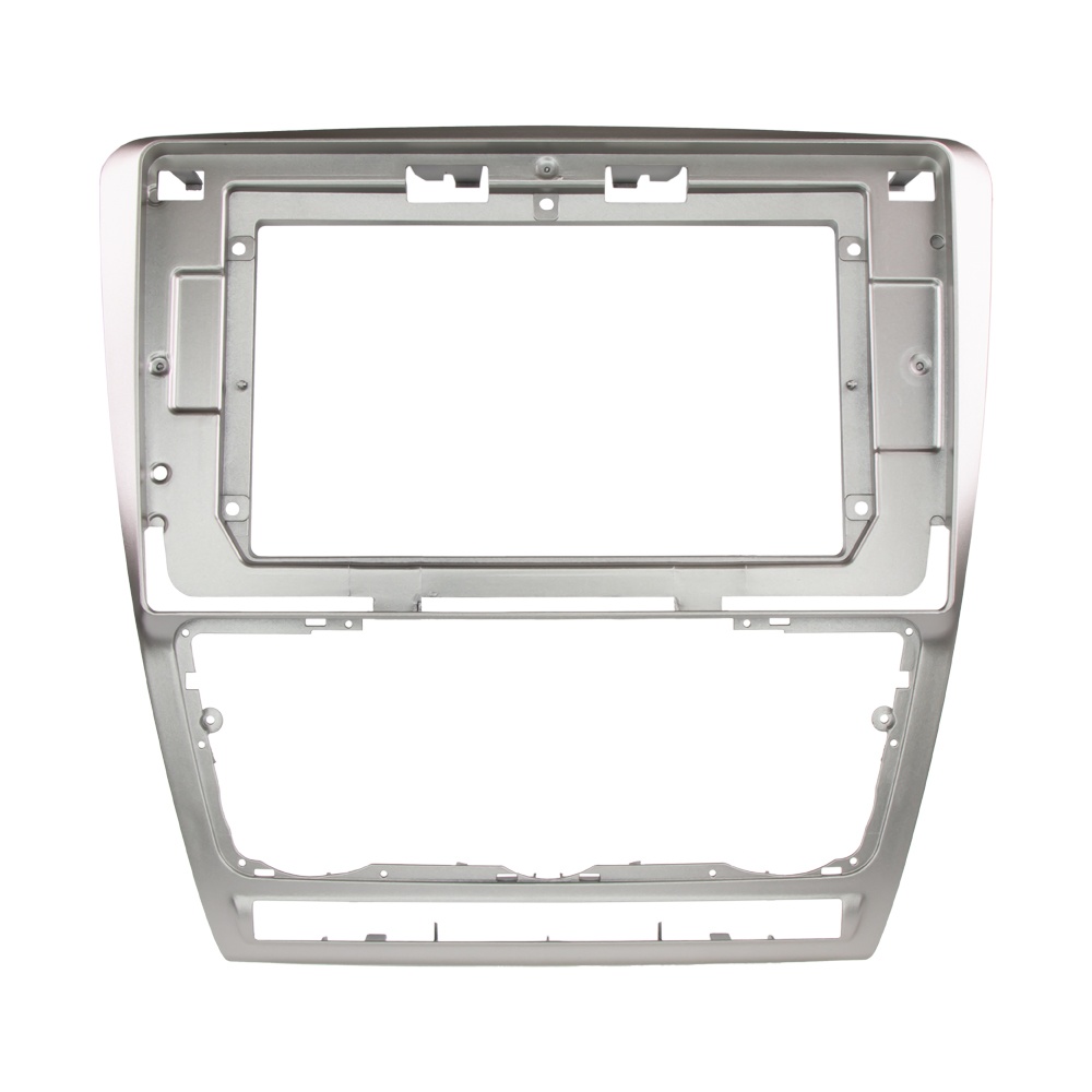 Redukce pro 10 autorádio Škoda Octavia 2008-2013, stříbrná (14120s)
