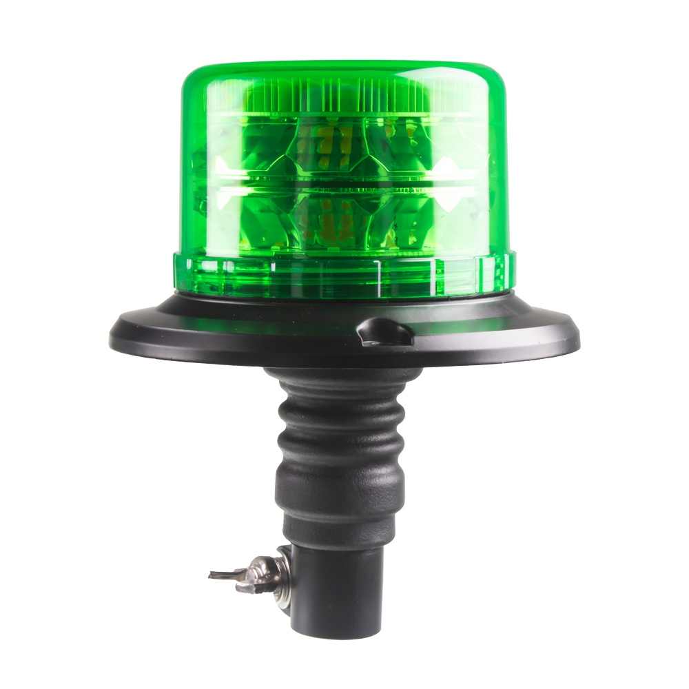 LED maják, 12-24V, 24xLED zelený, na hrot (wl813HRgreen)