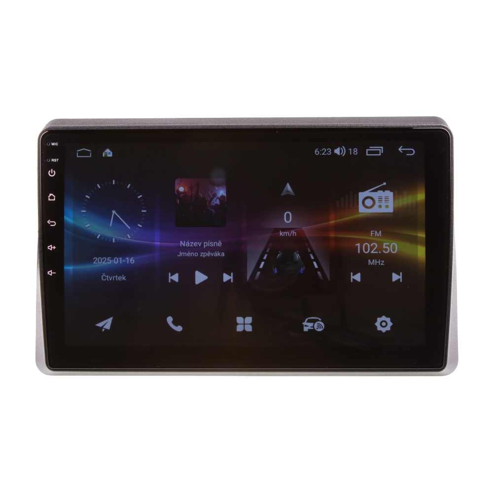 CARCLEVER Autorádio pro Renault Master 2019- s 10,1 LCD, Android, WI-FI, GPS, CarPlay, 4G, Bluetooth (80879A4) NOVINKA