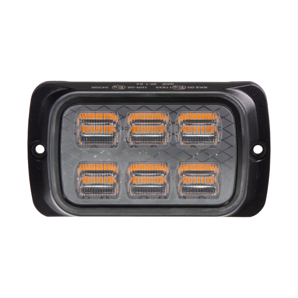 PREDATOR 24x1W LED, 12-24V, oranžový, ECE R65 (br016A)