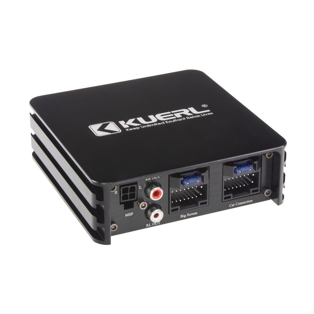 KUERL 4/6 cestný DSP zesilovač do auta pro Android, 6 x 60W (DSP-02) NOVINKA