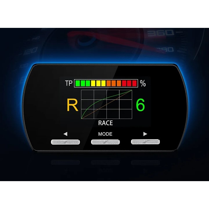 Pedal-Box pro nastavení reakcí el. plyn. pedálu pro vozy Mercedes Benz (PB-03me)