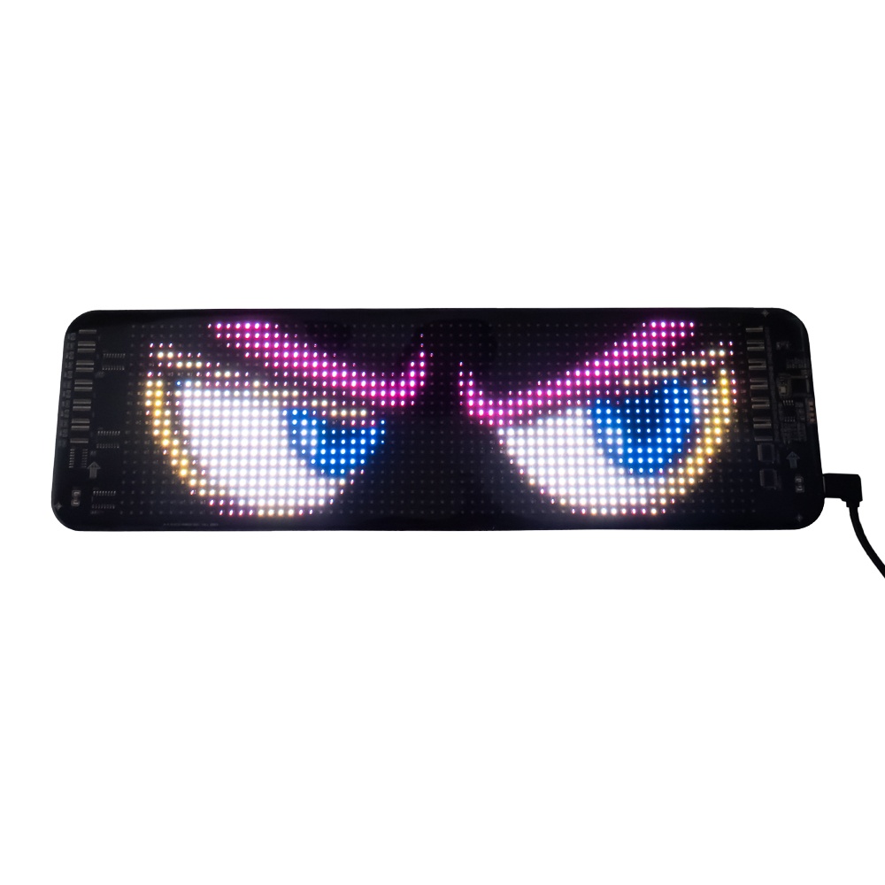 LED matrix panel Devil eyes, 10 x 35cm (95DE01)