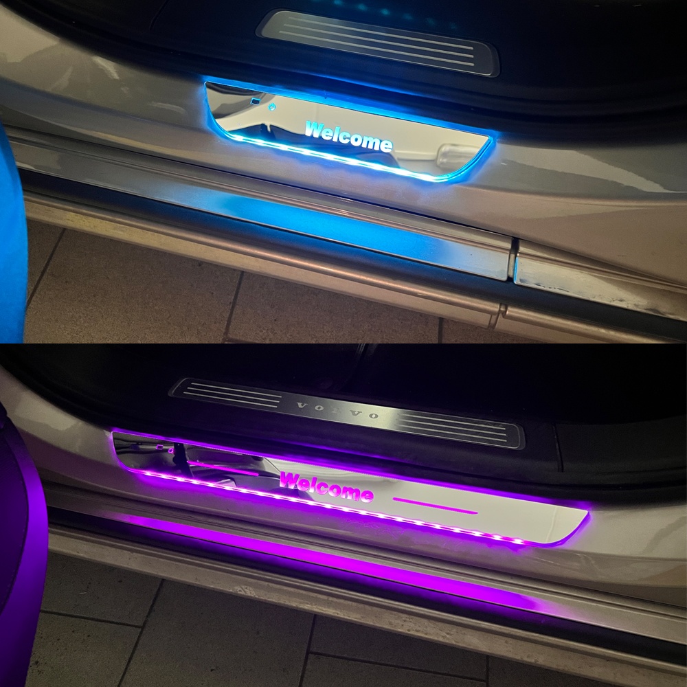RGB podsvětlené prahové lišty, 4ks (95RGB-SET17) NOVINKA
