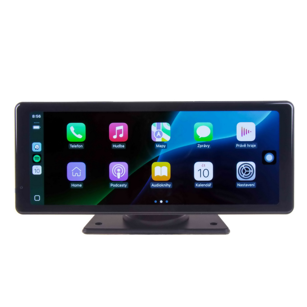 CARCLEVER Monitor 8,1 s Apple CarPlay, Android auto, Bluetooth, micro SD, kamerový vstup (ds-801ca) NOVINKA
