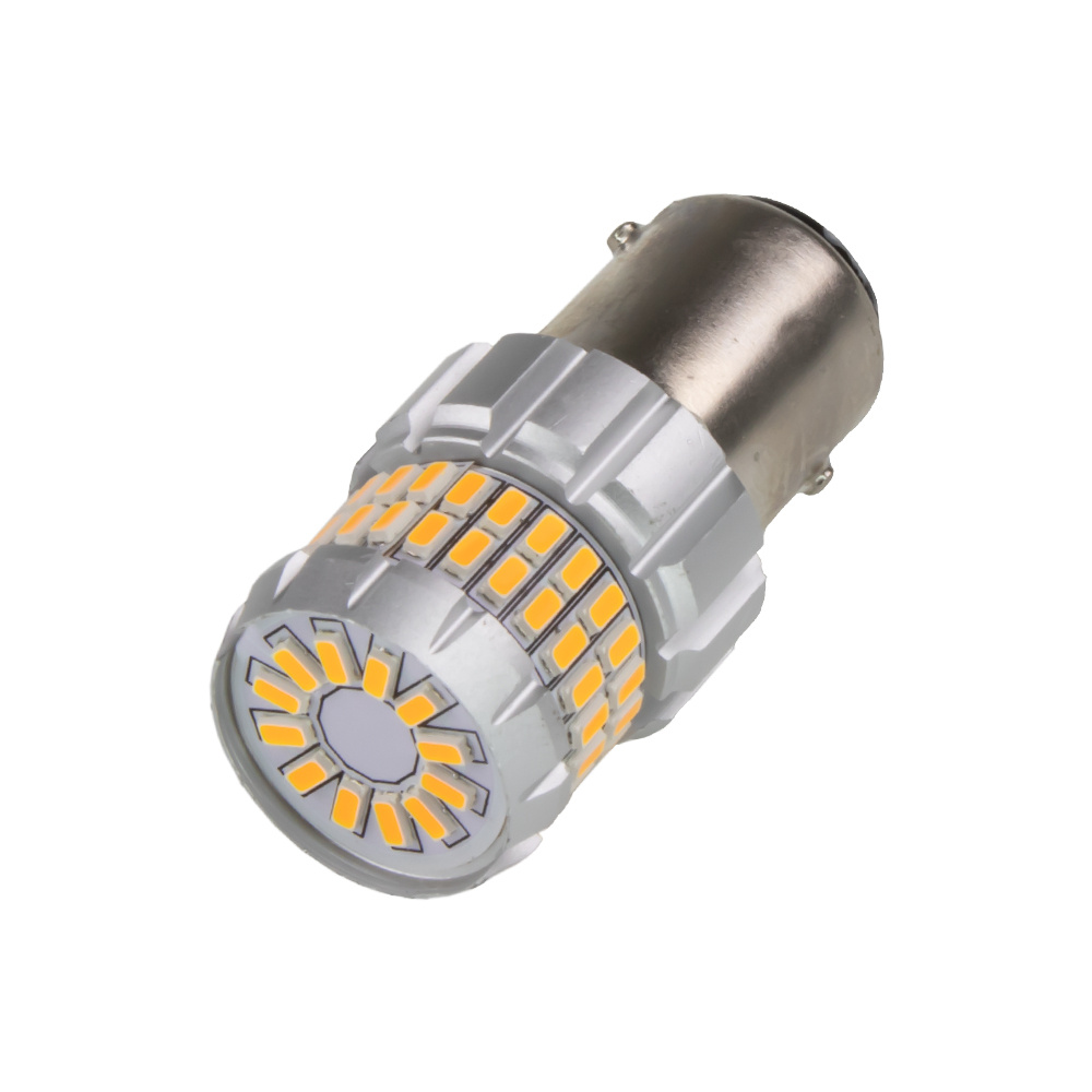 LED BAY15d oranžová, 12V, 60LED/3014SMD, 360° (951416ora)