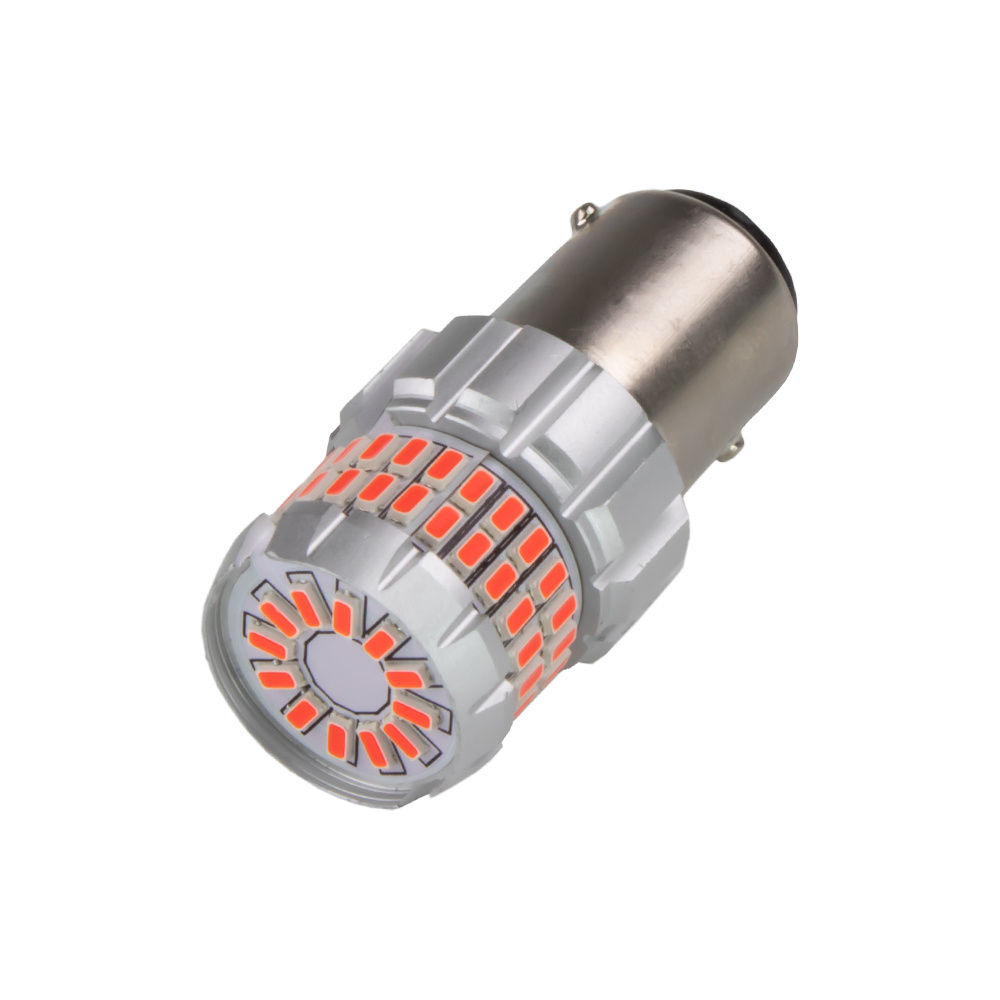 LED BAY15d červená, 12V, 60LED/3014SMD, 360° (951416red)