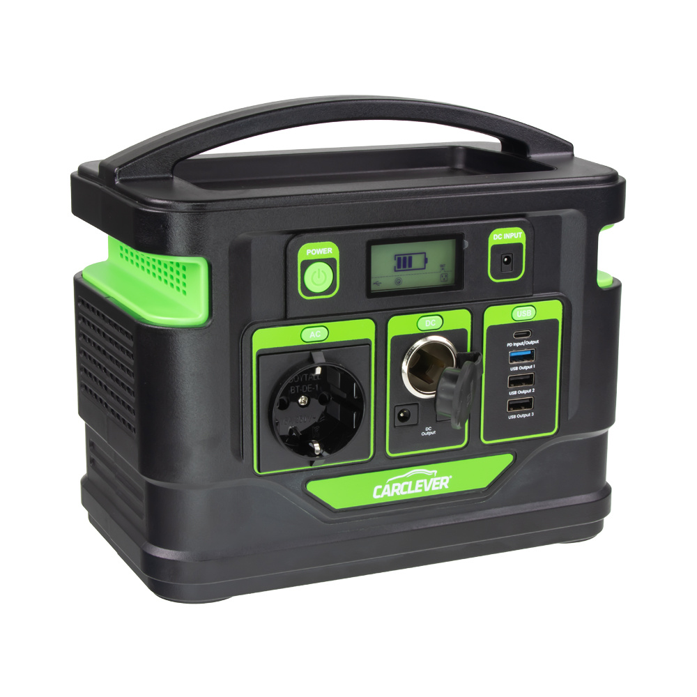 Nabíjecí stanice CARCLEVER - powerbanka, 296 Wh, AC-300W (GPS300) NOVINKA