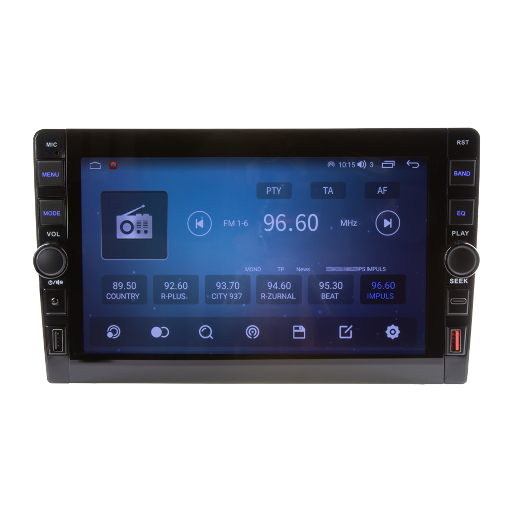 CARCLEVER Autorádio s 9 LCD, Android, WI-FI, GPS, CarPlay, Bluetooth, 4G, 3x USB (80839A6) NOVINKA