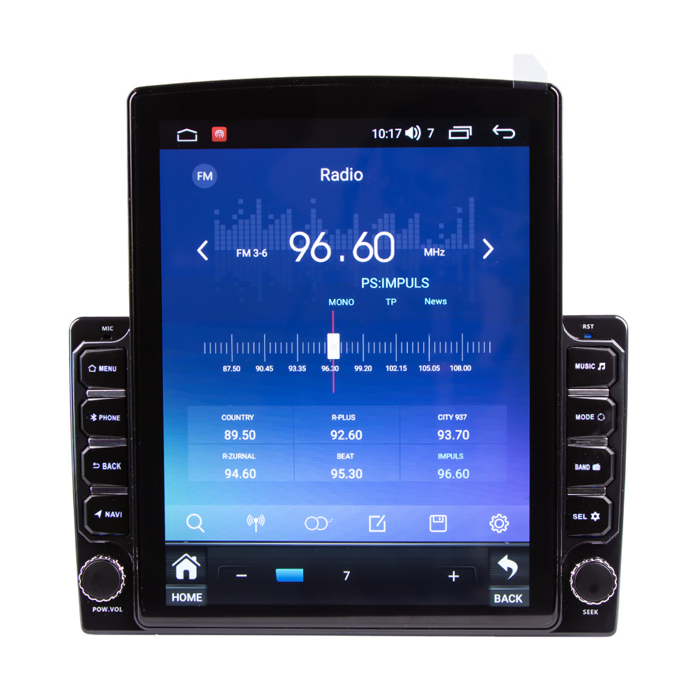 CARCLEVER Autorádio s 9,7 LCD, Android, WI-FI, GPS, CarPlay, Bluetooth, 4G, 2x USB (80828A6) NOVINKA