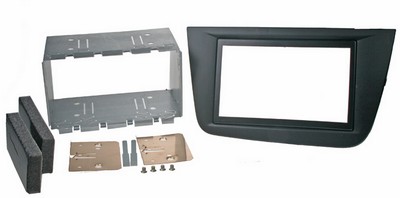 2ISO redukce pro Seat Altea, Toledo 2005- černý (10727.2ram)